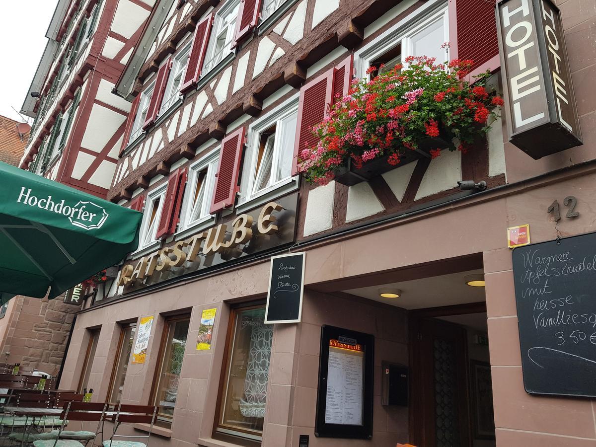 Hotel-Restaurant Ratsstube Calw Kültér fotó